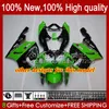 Carrosseriebody voor Kawasaki Ninja ZX-750 ZX7R ZX750 ZX 7 R Factory Green NIEUW 96 97 98 99 2000 2001 2002 2003 28HC.165 ZX 7R ZX 750 ZX-7R 1996 1997 1998 1999 00 01 02 03 OEM FACKING