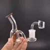 portable smoking Water Pipes oil burner bongs hand blunt bubbler recycler rig bong for travel with 14mm male club quartz banger nail