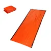 Outdoor Pads Emergency Sleeping Bag Multi Functional PE Aluminium Film Lightweight Portable Cold Proof Thermal Camping Mat Blanket Climbing