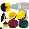 electric power cleaning scrubber