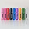 5ml Perfumy Makeup Spray Self Pump Akumulator Aluminium Mini Parfum Bottling WLL1175