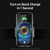 Держатель бейзового телефона для iPhone 11 Pro Max Samsung Быстрая зарядная интеллектуальная 15W QI Беспроводное зарядное устройство