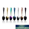 1PC Mini Spoon Stainless Steel Cutlery Set Unique Rainbow Dessert Spoon Gold Spoons Small Coffee For Party Factory price expert design Quality Latest Style Original