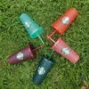 Starbucks 24 unz/710 ml plastikowy kubek Zmień kolor Kolor konfetti guber bogi
