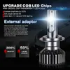 NLPEARL H4 H7 H1 CANBUS 50W 12000LM H8 H9 H11 HB3 9005 LED-lampa HB4 9006 9012 HIR2 LED bil strålkastare Auto dimljus 12V