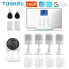 Tugard 433 МГц Беспроводной дом Wi-Fi GSM Комплект безопасности с охранной камеры наблюдения за детектором движения