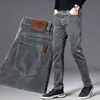 ICPANS Automne Été Denim Jeans Hommes Straight Stretch Regular Jeans pour Homme Noir Classique Vintage Hommes Pantalon Grande Taille 29-38 40 210622
