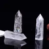 Необработанный белый кристалл, башня искусств, орнамент, минеральные лечебные палочки, Рейки, натуральный шестигранный энергетический камень, способности, кварцевые столбы4860563