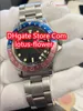 F Factory V3 Наручные часы 40 мм GMT Vintage 1675 Red Blue Pepsi Bezel 2813 Механизм Механические мужские автоматические часы257k