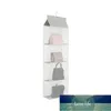 3/4 Pockets Clear Hanging Purse Handbag Tote Bag Storage Organizer Closet Foldable Space Saving1