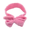 26 Colors Baby Knitted Headbands Crochet Hair Bands Accessories Bow Headband Girls Winter Headwear