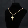 Designer Necklace Luxury Jewelry Jesus Cross Pendant For Men Religious Christian Dropshipping In Stock