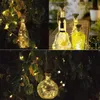 Stringhe Batteria solare Alimentazione A forma di sughero Led Fata notturna Filo di rame Luci della stringa Bottiglia di vino Lampada luminosa Decorazione della festa nuziale #W3
