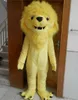 Halloween Yellow Lion Mascot Costume Cartoon Theme Character Carnival Festival Fancy Dress Christmas Adults Size Birthday Party Outdoor Outfit Suit