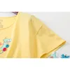 Summer Women Pajamas Cotton Cute Print Alpaca Pajama Set Top + Capris Elastic Waist Plus Size 3XL Lounge pijamas S92902 210421