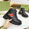 Mulheres Bota de tornozelo com intertravamento novo designer luxuoso calçado quente e elegante tamanho 35-40