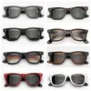 High quality classic 50mm 54mm size Sunglasses Men Women Acetate Frame Real Glass Lenses male Sun Glasses Oculos De Sol