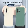 Phone Cases For Xiaomi Mi 11T Pro Case New Liquid Silicone Soft Camera Protection Cover For Mi 11T Mi11T Redmi 10