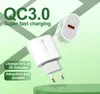 20W PD شواحن سريع محول QC3.0 USB-C سفر الجدار شاحن المزدوج USB السلطة المكونات لسامسونج S21 الترا S20 Huawei Android الهاتف