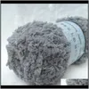 Event Favor Event Silne zaopatrzenie w dom Home Garden50g/Ball Chunky Faux Fur Cashmere przędza ręka ręcznie dzika