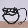 Top Kwaliteit Pu Leer Paard Cheval Bag Charm Merk Hoofd Hanger Ornament Trending Paddock Sleutelhanger Leuke Handgemaakte Keychains196E