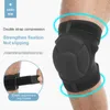 1Pair Knee Support Thicken Elastic Pads Cycling Running Football Protector Strap Compression Sport Fitness Knepad Elbow