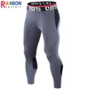 RainbowTouches Męskie rajstopy fitness Wysoka elastyczność Szybkie suszenie i oddychające spodnie na zewnątrz Y0811