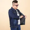 Veste en jean décontractée ample pour hommes printemps et automne conception simple grande taille asiatique M-8XL gros vêtements pour 50-150kg Fat Guy Veste Homme