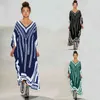 Beach Cover up Kaftans Sarong Bathing Suit s Pareos Swimsuit Womens Swim Wear Tunic Q1188 210420