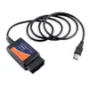 Nowy ELM327 USB OBD2 FTDI FT232RL Scanner OBD II Scanner Automotive for PC EML 327 V1.5 ODB2 Interfejs Diagnostyczny Narzędzie Elm 327 USB V 1.5