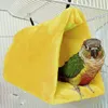 Bird Cages Soft Plush Pet Parrot Parakeet Budgie Warm Hammock Cage Nest Bunk Bed Nests Hanging Cave
