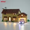 MTELE LED-Beleuchtungsset für 71006 Simpson House, kompatibel mit 16005 (Modell NICHT im Lieferumfang enthalten) Q0624