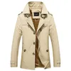 mens trench sottile