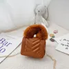 Dziewczyna dla kobiet worki do ręki panie pojedyncze pluszowe torebki na ramię pu skórzana crossbody torba mini moneta torebka