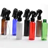 Förvaringsflaskor burkar 40 st 120 ml vit svart brun trigger spray flaskmist sprayer pump plastbehållare för hushållshus rengöring