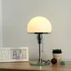 Danistruttore Danish BAUHAUS Lampada Nordic Bedroom Comodino Semplice vetro LED tavola per soggiorno Desk Lamps