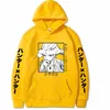 남성용 후드 스웨터 스웨터 애니메이션 X Meruem Hoodie 힙합 캐주얼 느슨한 프린트 스트리트웨어 유니섹스