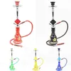 Waterpijp Shisha Bong Roken Water Metalen Pijp Set Keramische Kom Arabische Stem Acryl Vaas Gereedschap Slang Pompoen Diamant 3 Stijlen gereedschap Accessoires