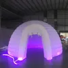 wholesale Ads 5m color changing LED lighting inflatable dome tent lighted blow up igloo party tent for exhibition