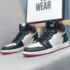 2022 1 High Top OG 1s Баскетбольные кроссовки Obsidian UNC Mid Smoke Grey Fearless Twist Мужские кроссовки Jumpman Кроссовки с коробкой