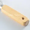 Stainless Steel Wood Handle Beer Bottle Opener Corkscrew Kitchen Bar Multi-function Ring Gadget Tools