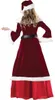 M-6XL Kerst Santa Claus Kostuum Cosplay Kleding Fancy Dress In Men 7pcs / Lot Pak voor volwassenen