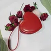 Wallets Heart-shaped Wallet Small Fresh Hand Bag Cute Heart Student Mini Clutch Purse Short Organizer Coin Pocket PVC