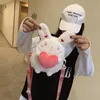 Messenger Bag Cute Plush Doll Girls Bear Phone Purse Organizer Crossbody Shoulder Bags 2020 Autumn Winter Bag For Females
