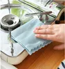 Fish Scale Microfiber Mirrors Glass Cleaning Cloth Reusable Multi-Purpose Towels Wiping Rags Super Absorbent Kitchen Washing Dish