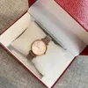 Hot Selas Nieuwe Top Kwaliteit Horloges voor Vrouwen Mode Horloge Rose Goud Roestvrij Stalen Armband Vrouwelijke Jurk Klok Limited Horloges