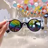 Children's Lovely Sunglasses Shade Sunscreen Simple Cartoon Candy Boys And Girls Baby Glasses Toys Jewelry Wholesale