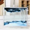 3d dynamisk flödande grit sand målning transparent glas ram ritning landskap xqmg timglas klockor heminredning hem trädgård h0922