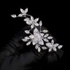 ASNORA Ladies' large flower crystal fashion bouquet zirconia brooch and OL western ornament