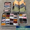 Storage Drawers 4pc Bedroom Closet Organizer For Socks Underwear Organizador Box Bra Foldable Drawer Divider Rangement Boxes Factory price expert design Quality